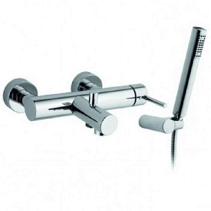 Miscelatore cromato esterno da bagno 1305 Joy Gaboli Luigi -0