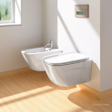 Wc sospeso 53x37 cm Newflush New Light Catalano -0