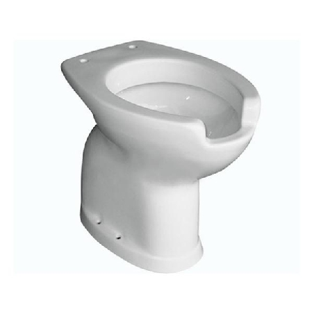 Wc disabili a pavimento 58x38 cm Civita Cromo -0