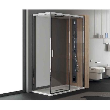 Box doccia in cristallo 120x80cm NC8B6 Chapeau Teuco -1