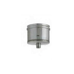 Tappo con scarico acciaio AISI 316 80mm Polymaxacciai -0