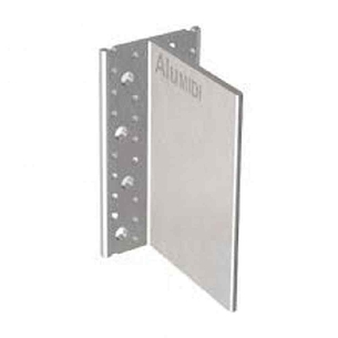 Staffa alluminio senza fori Alumidi 2200 Holz Technic -0
