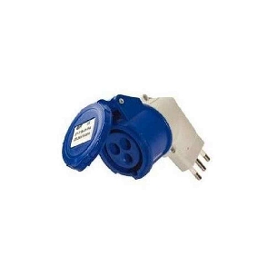 Spina a pettine + presa 2p 220V 40720 FT -0