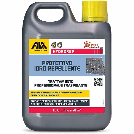 Detergente protettivo idrorepellente invisibile Hydrorep Fila 1 Lt -0