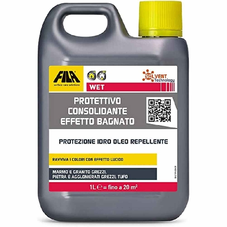 Protettivo consolidante effetto bagnato Fila Wet 1 Lt -0