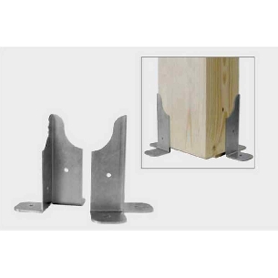 Portapilastro ad angolo 50x40mm Holz Technic Rothoblaas -0