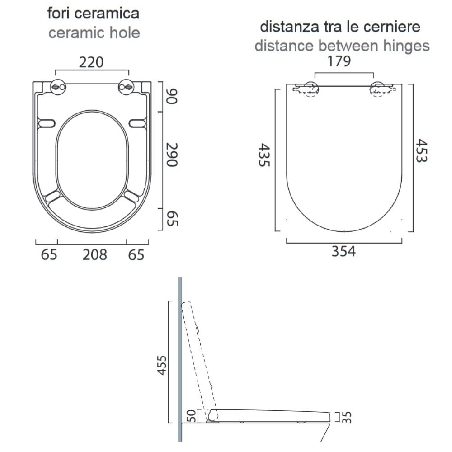 Copriwater Catalano soft-close bianco Sfera | Zero -2