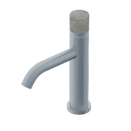 Miscelatore lavabo senza leva E0BA0123CICM Ø35mm Concrete Ritmonio -0