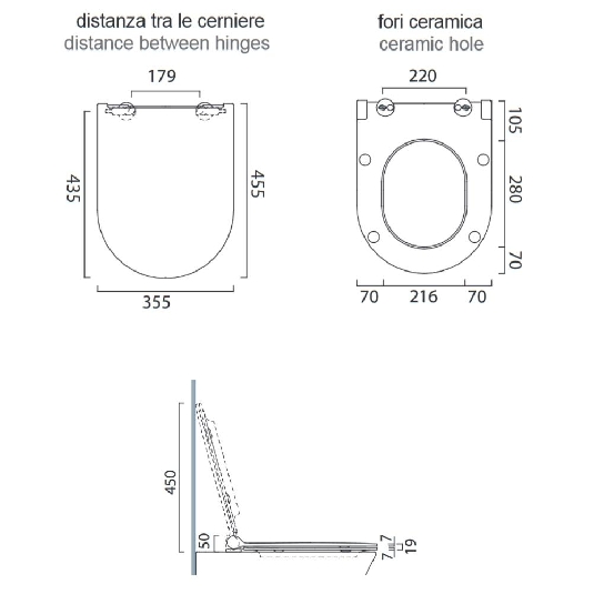 Copriwater Catalano soft-close Plus Sfera | Zero SCSTP -2