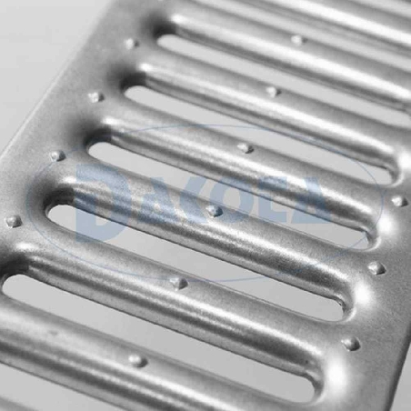 Griglia carrabile 13x100 acciaio zincata per canaletta Taurus 1351Z Dakota -2