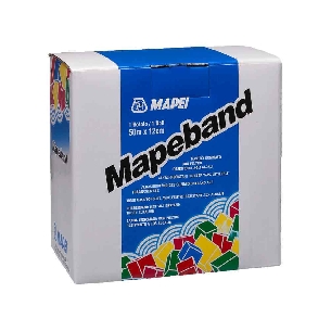 Nastro gommato impermeabilizzazione 12cm Mapeband Mapei 1 metro lineare -0