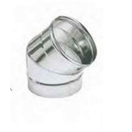 Curva 45° acciaio AISI 316 220mm Polymaxacciai  -0