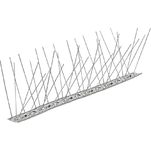 Dissuasore per volatili in acciaio inox 100 cm Dakota -0