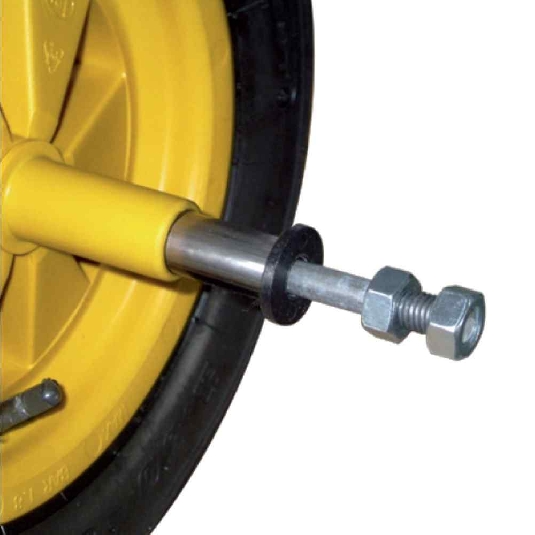 Carriola in ferro con ruota 70 Lt Stark Bragagnolo -2