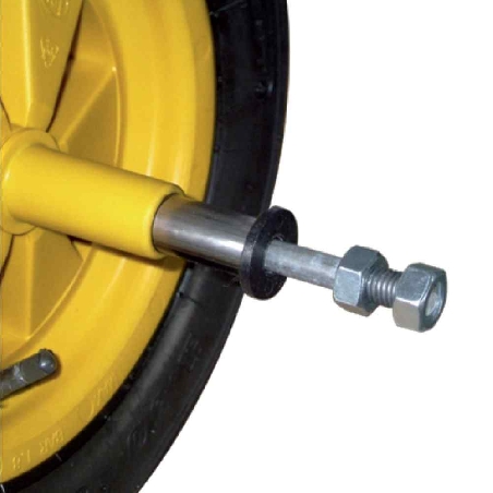 Carriola in ferro con ruota 75 Lt Stark Bragagnolo -2