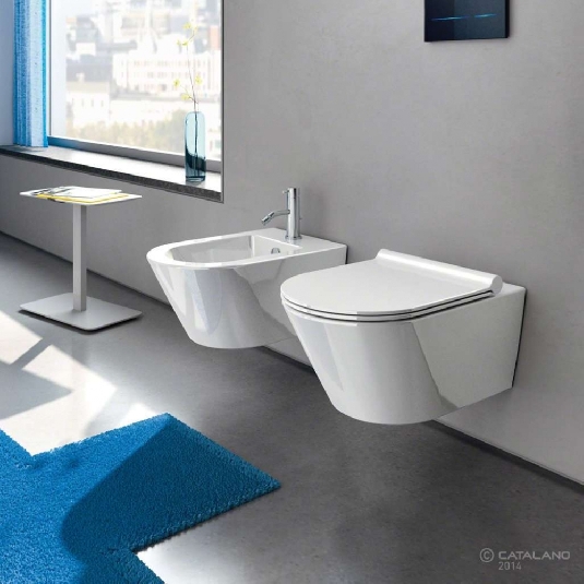Bidet sospeso 55x35 cm Catalano Zero -3