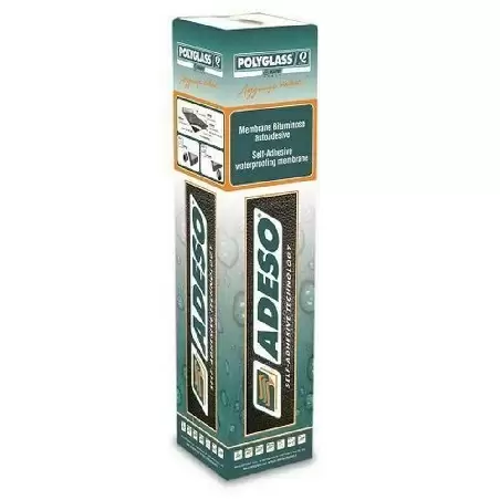 Guaina autoadesiva granigliata Spider P SA 3.5Kg  -10° Polyglass -3
