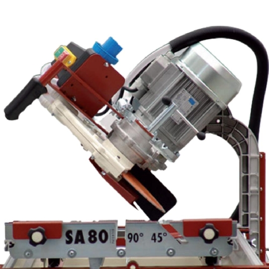 Machine à scier avec moteur et chariot 218A SA80 Raimondi -6