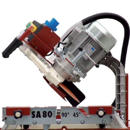 Machine à scier avec moteur et chariot 218A SA80 Raimondi -6