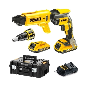 Avvitatore cartongesso DeWalt 18V XR 2Ah DCF620D2K -0