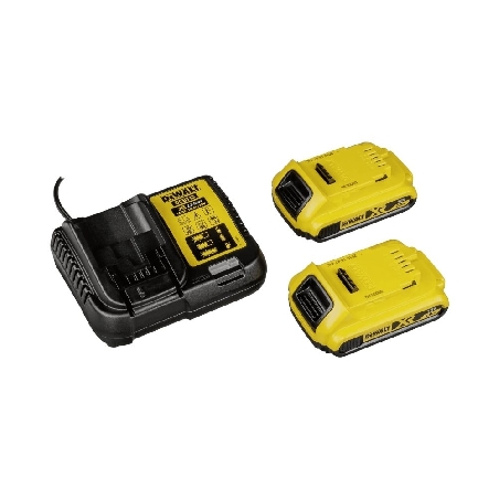 Avvitatore cartongesso DeWalt 18V XR 2Ah DCF620D2K -6