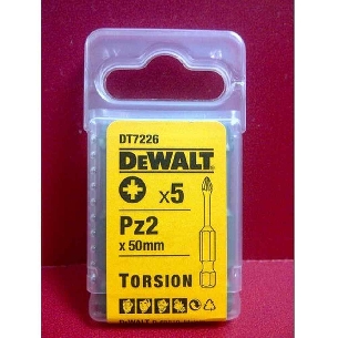 Inserto Pozidriv 50mm 5pz DT7226 DeWalt  -0