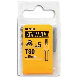 Inserto Extreme T30 conf.5pz DT7258 DeWalt -0