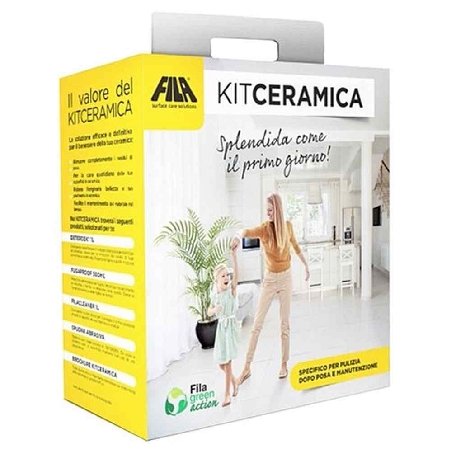 Kit Ceramica Fila specifico per la pulizia dopo posa  -0