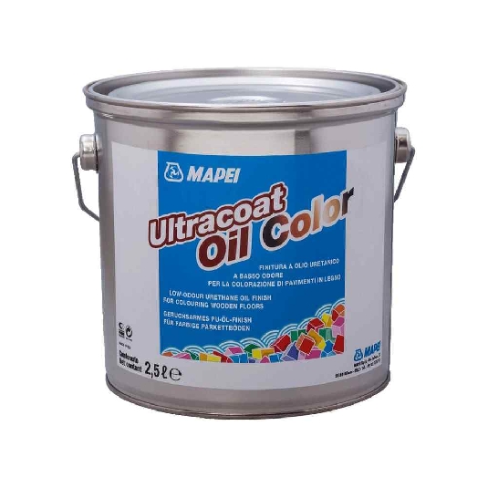 Finitura ad olio per legno Ultracoat Oil Color Mapei 2.5 Lt