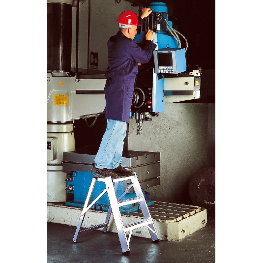 Sgabello pieghevole alluminio Frigerio 6027 -2