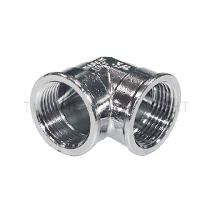 Raccordo curvo cromato Tiemme -0