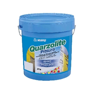 Pittura acrilica al quarzo Quarzolite Pittura Mapei 5Kg -0
