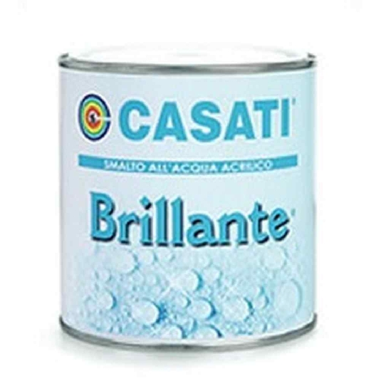 Smalto acrilico all'acqua satinato 0.75lt Brillante Casati -0