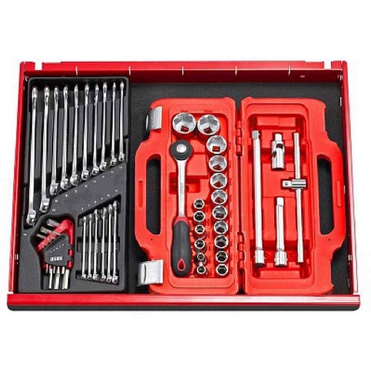 Kit bussole esagonali 6011/2J22 22 pezzi Usag -0