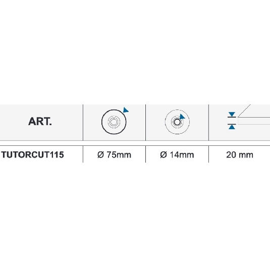 Guida per tagli perfetti TutorCut Montolit -2