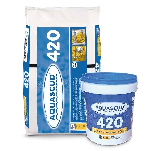 Impermeabilizzante flessibile bicomponente 20.7Kg Aquascud 420 Volteco -0