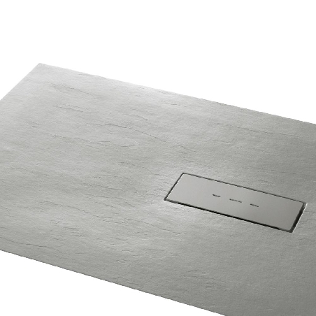 Piatto doccia 140x80 cm Agha creta effetto pietra Stone V -2
