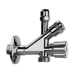 Rubinetto sottolavabo senza filtro lavatrice 1/2x3/4" Albertoni -0