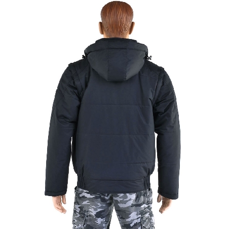 Giacca impermeabile con cappuccio nero Beta 7780N -2