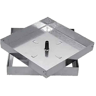 Sigillo zincato leggero altezza 50 mm Dakota -0