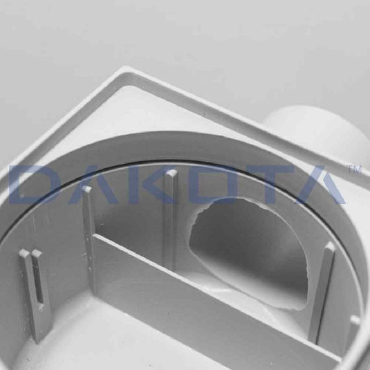 Chiusino scarico laterale 115x115mm Dakota TER07-1340 -2