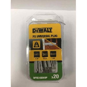 Tassello nylon universale PX 6x35 DeWalt -0