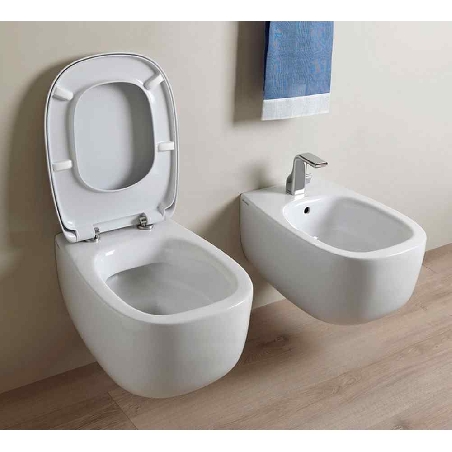 Wc sospeso 54x38 cm Goclean Bonola Flaminia -2