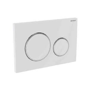 Placca comando wc 2 tasti 115882KJ Sigma20 Geberit -0