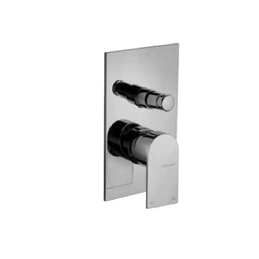 Miscelatore doccia incasso con deviatore cromo 83010 Tolomeo Frattini -0