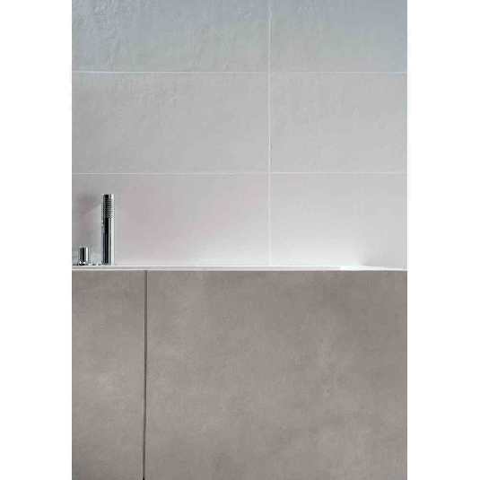 Pavimento grès porcellanato Bianco Puro 30x60 1^ PA07 conf.1.08 Re Plain Mirage -1