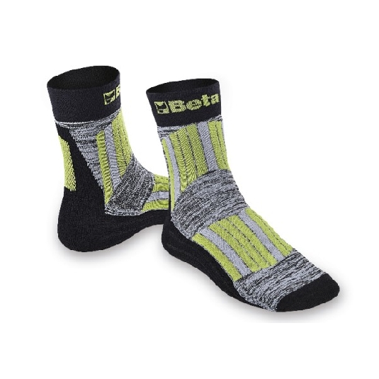 Chaussettes maxi baskets avec inserts protecteurs coton / bambou 7427 Beta -0