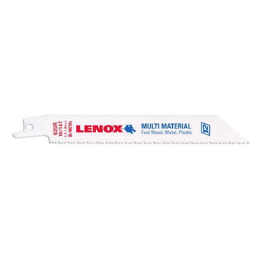 Kit 5 lame per sega a gattuccio 203x19x0.9 Bimetal Lenox -0