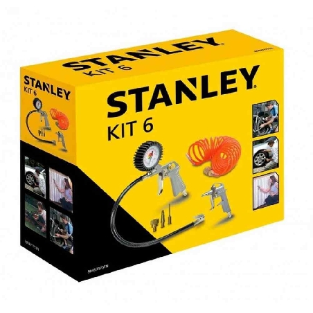 Kit 6 accessori per compressore 9045717STN Stanley -0