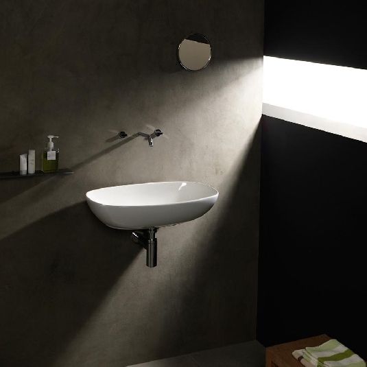 Lavabo da bagno 60x40 cm Flaminia Nudaslim 60 -3